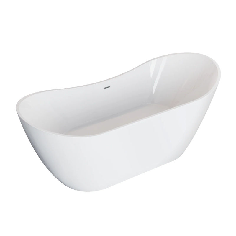 Акриловая ванна Polimat Abi 00039 180×80 отдельностоящая белая