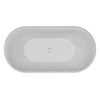 Акриловая ванна Polimat Uzo 00221 160×80 отдельностоящая белый — 2