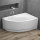 Ванна акриловая Polimat MAREA 150x100 L ассиметричная, с ножками