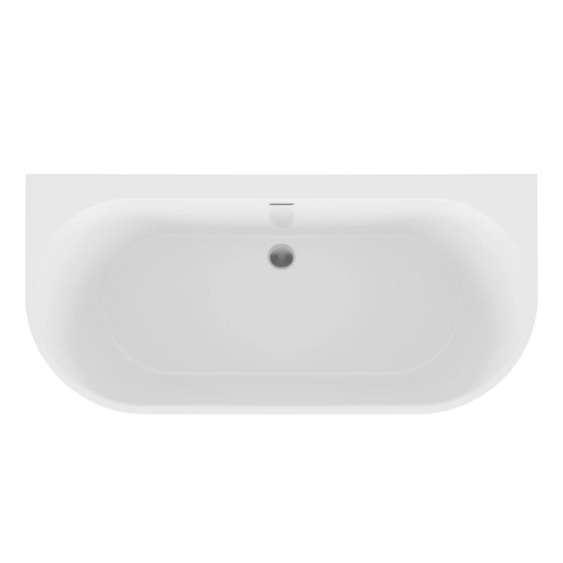 Акриловая ванна Polimat Sola 00330 160×75 пристенная белый