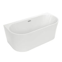 Акриловая ванна Polimat Sola 00330 160×75 пристенная белый — 1