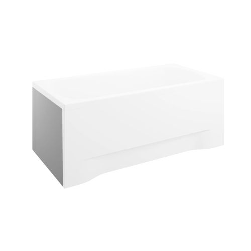 Экран для ванны торцевой Polimat 80×58 см / 00331 белый