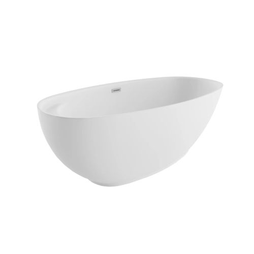Акриловая ванна Polimat Kivi 00471 165×75 отдельностоящая белый