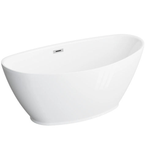 Акриловая ванна Polimat Mango 00518 150×75 отдельностоящая белый