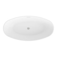 Акриловая ванна Polimat Mango 00518 150×75 отдельностоящая белый — 2