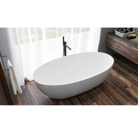 Ванна из искусственного камня WHITECROSS Diamond 170×87 / 0201.170087.100 белый глянец — 4