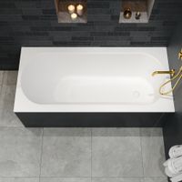 Ванна из искусственного камня WHITECROSS Gin 165×75 solid surface / 0217.165075.200 белый матовый — 3