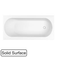 Ванна из искусственного камня WHITECROSS Gin 165×75 solid surface / 0217.165075.200 белый матовый — 1