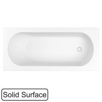 Ванна из искусственного камня WHITECROSS Gin 170×75 solid surface / 0217.170075.200 белый матовый — 1