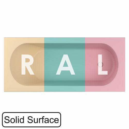 Ванна из искусственного камня WHITECROSS Gin 175×75 solid surface / 0217.175075.2XXXX (RAL матовый)