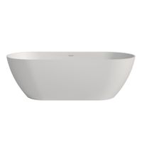 Ванна из искусственного камня WHITECROSS Tawna 165×80 solid surface / 0218.165080.200 белый матовый — 2