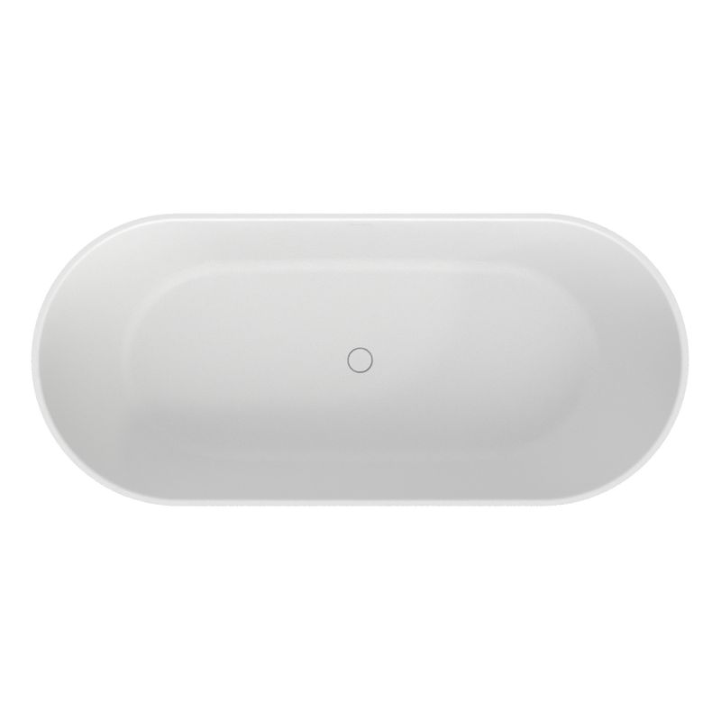 Ванна из искусственного камня WHITECROSS Tawna 180×80 solid surface / 0218.180080.200 белый матовый