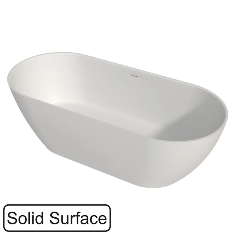 Ванна WHITECROSS Tawna 180x80 (белый мат) иск. камень