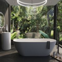 Ванна из искусственного камня WHITECROSS Tawna 180×80 solid surface / 0218.180080.200 белый матовый — 5