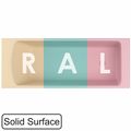 Ванна WHITECROSS Coin 180x70 (RAL мат) иск. камень