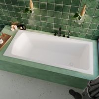 Ванна из искусственного камня WHITECROSS Coin 180x75 solid surface / 0224.180075.200 белый матовый — 3