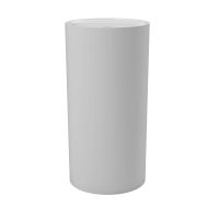 Раковина WHITECROSS Pantheon D=43 иск. камень solid surface / 0708.043043.200S (белый матовый) — 2