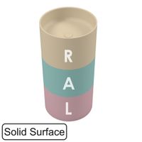 Раковина WHITECROSS Altar D=43 иск. камень solid surface / 0737.043043.2XXXXS (RAL матовый) — 1