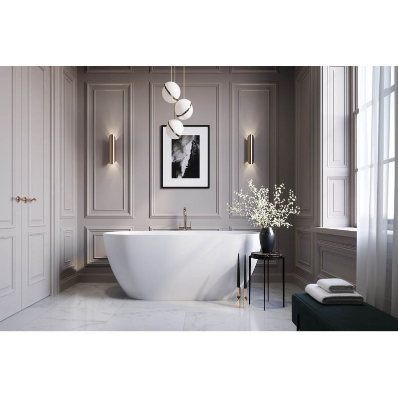 Ванна из искусственного камня Holbi Venus SR 1.01.001.11.1 белый матовый