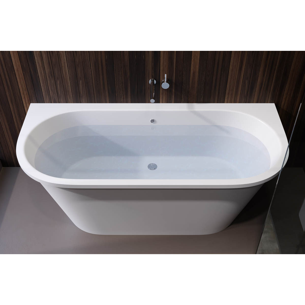 Ванна из искусственного камня Holbi Galatea SR 1.01.003.11.1 белый матовый