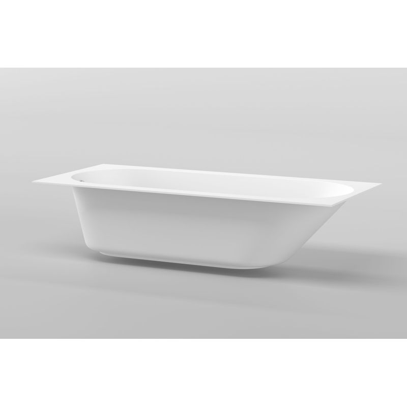 Ванна из искусственного камня Holbi Orion 180 SR 1.01.008.11.1 белый матовый