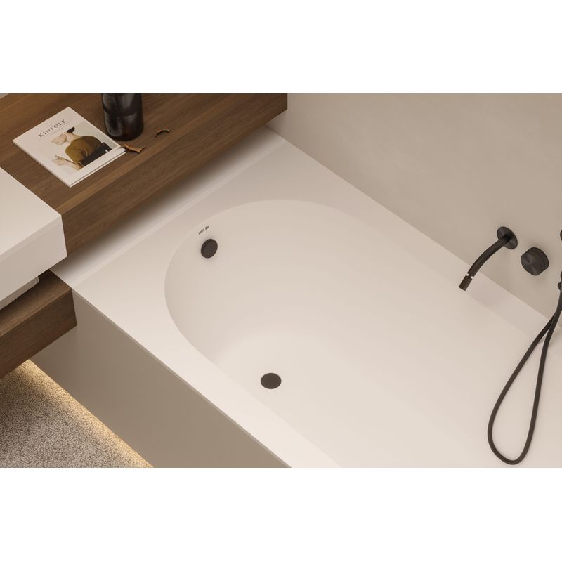 Ванна из искусственного камня Holbi Orion 180 SR 1.01.008.11.1 белый матовый