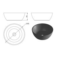 Раковина Holbi Moon SR 1.02.001.11.1 белый матовый — 4