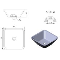 Раковина Holbi Saturn SR 1.02.004.11.1 белый матовый — 4