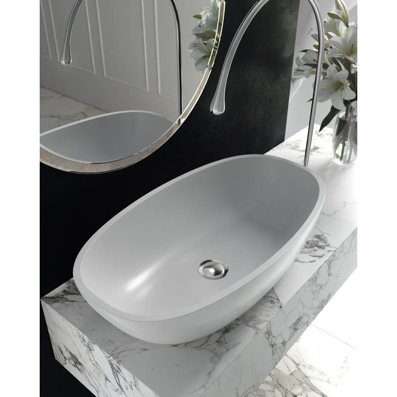 Раковина Holbi Tefia SR 1.02.008.11.1 белый матовый