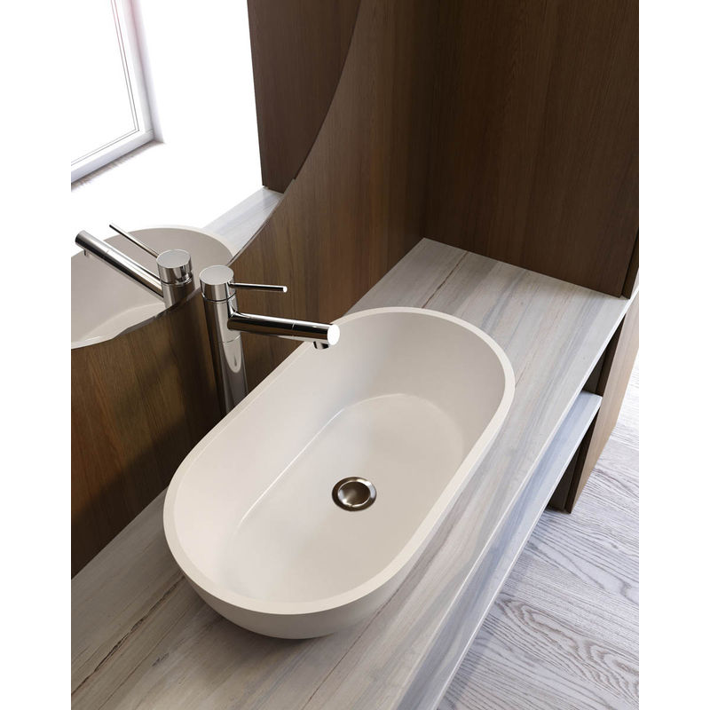 Раковина Holbi Mercury SR 1.02.009.11.1 белый матовый