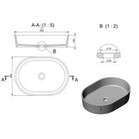 Раковина Holbi Ariel SR 1.02.011.11.1 белый матовый — 4