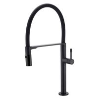 Смеситель для кухни BOHEME Uno 114-B Black — 1