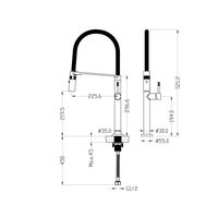 Смеситель для кухни BOHEME Uno 114-CR Chrome — 3
