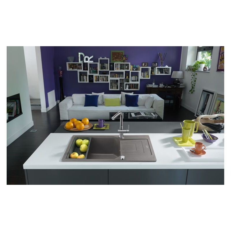 Кухонная мойка из искусственного камня Franke UBG 611-78L 114.0595.289 оникс