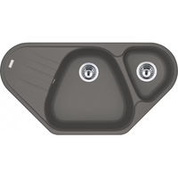 Кухонная мойка из искусственного камня Franke AZG 661-E 114.0604.520 серый — 1