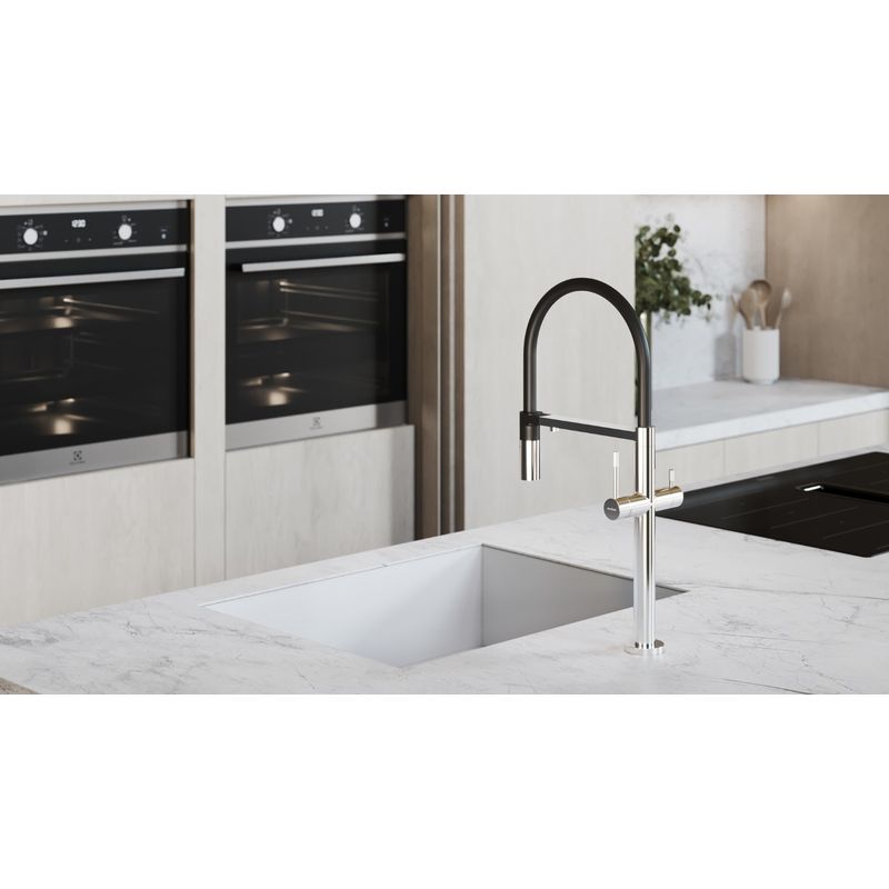 Смеситель для кухни BOHEME Uno 115-CR с краном для питьевой воды Chrome