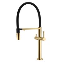 Смеситель для кухни BOHEME Uno 115-MG с краном для питьевой воды Matt Gold — 1