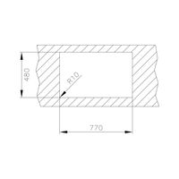 Кухонная мойка из нержавеющей стали ТЕКА UNIVERSE 45 T-XP 1B 1D POLISHED 115110011 — 3