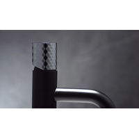 Смеситель для раковины BOHEME Stick Diamond 121-BCR Black Chrom — 2