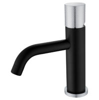 Смеситель для раковины BOHEME Stick Diamond 121-BCR.2 Black Chrom — 1