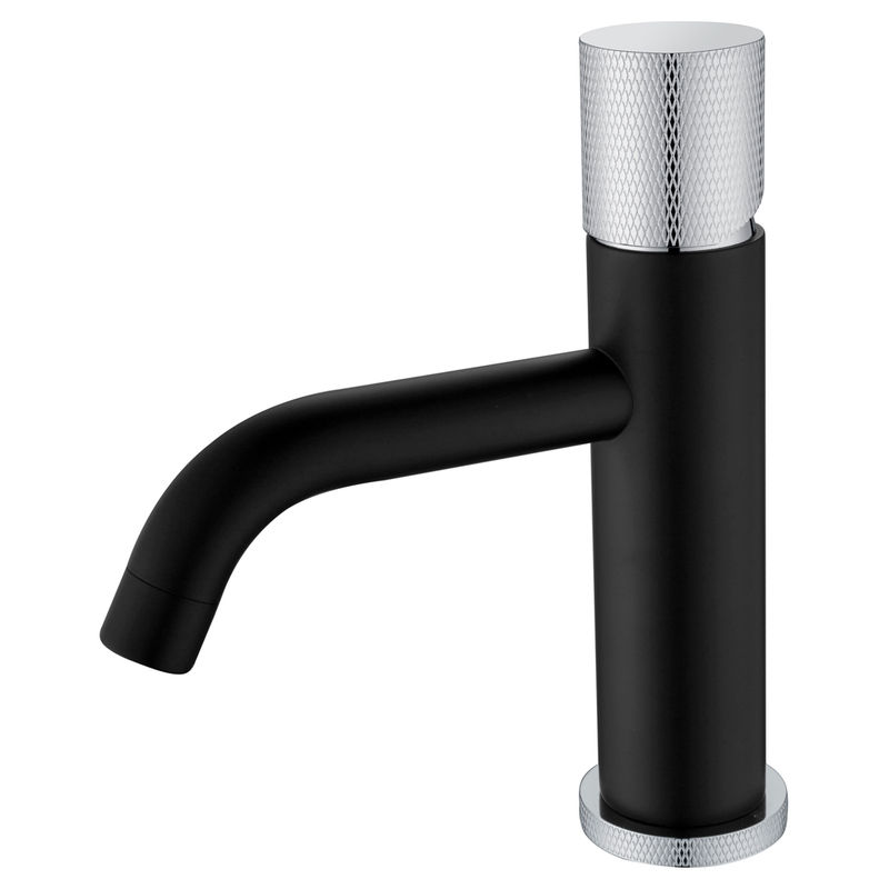 Смеситель для раковины BOHEME Stick Diamond 121-BCR.2 Black Chrom