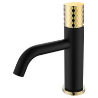 Смеситель для раковины BOHEME Stick Diamond 121-BG Black Gold — 1