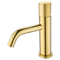Смеситель для раковины BOHEME Stick Diamond 121-GG.2 Gold — 1