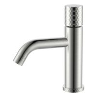 Смеситель для раковины BOHEME Stick Diamond 121-NB Nikel Brush — 1