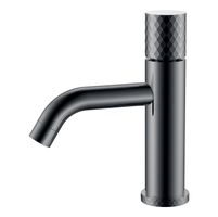 Смеситель для раковины BOHEME Stick Diamond 121-SGM Shine Gun Metal — 1