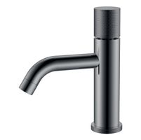 Смеситель для раковины BOHEME Stick Diamond 121-SGM.2 Shine Gun Metal — 1