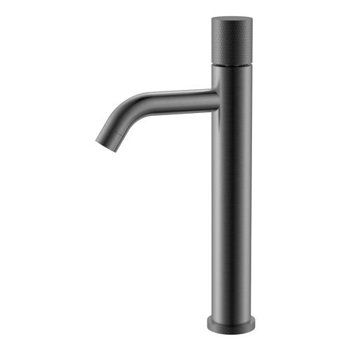 Смеситель для раковины BOHEME Stick 122-GM.2 высокий Diamond Gun Metal