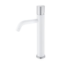 Смеситель для раковины BOHEME Stick 122-WCR.2 высокий Diamond White Chrom — 1
