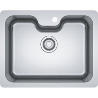 Кухонная мойка из нержавеющей стали Franke 122.0689.806 BCX 110-55 TL — 1