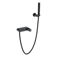 Смеситель для ванны BOHEME Stick Diamond 123-BB Black — 1
